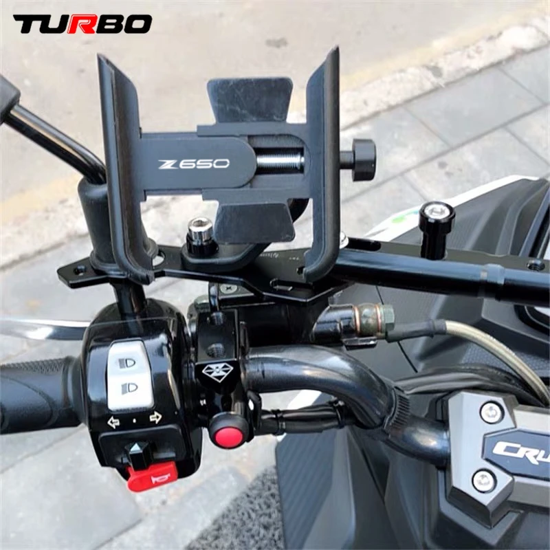 Для Kawasaki Z650 z650 2017 2018 2019 2020 2021 Motocrycle ЧПУ руль зеркало заднего вида мобильный