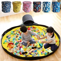 multifunctional basket toy storage bag toy bags blocks play mat bag toys slideaway clean up and torage container organizer