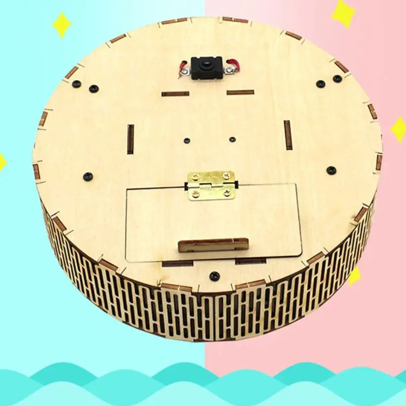 

Деревянные игрушки JMT DIY, подметающий робот, физика, научная обучающая модель, набор для сборки, Паровая игрушка «сделай сам» для мальчиков