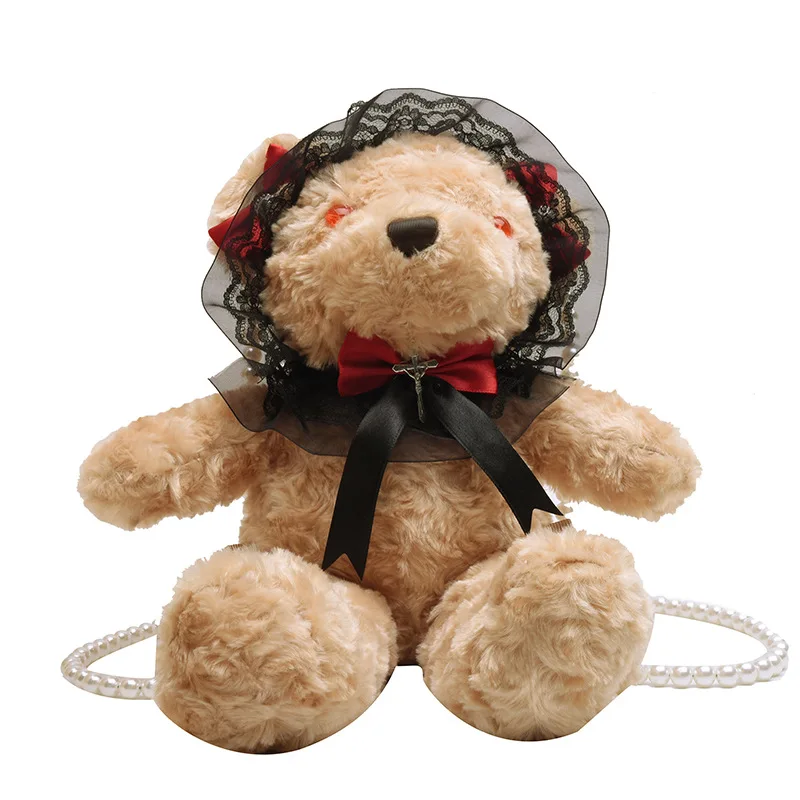 

NEW Cute Cartoon Plush Backpacks Many Styles Kids Baby's Plush Toys Super Soft Polyester Coin Purse Mobile Phone Bag Baby Gift