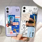 Чехол для iPhone 13 Pro, силиконовые чехлы для iphone 13 11 12 Pro Max Mini 6 6S 7 8 Plus SE 2020 X XS XR, прозрачные чехлы для телефонов