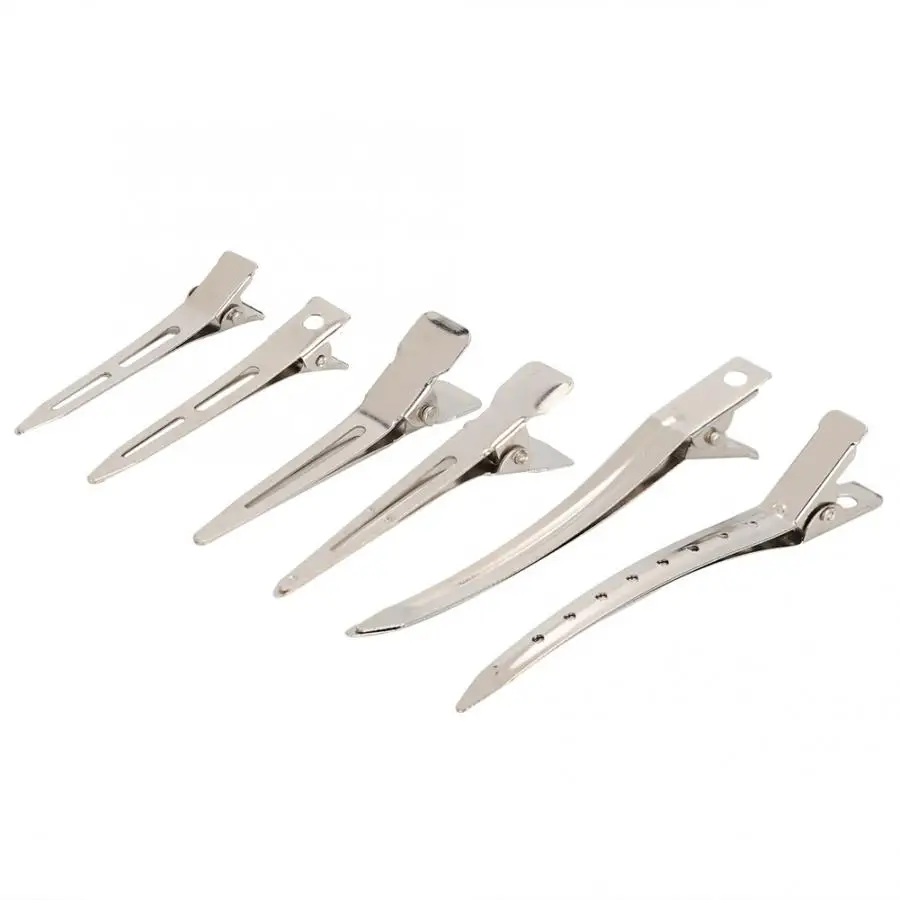 Для женщин Заколки для волос Серебряная позиционирования зажим укладки