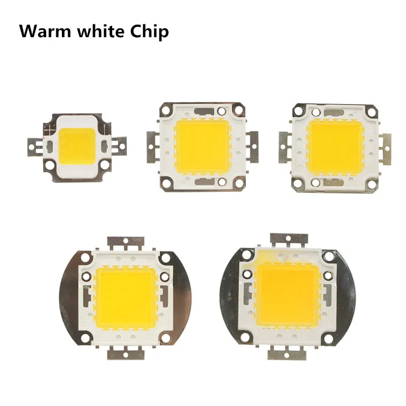 Настоящий полный мощный монолитный блок светодиодов мощностью 10 Вт 20 30 50 100 чипы