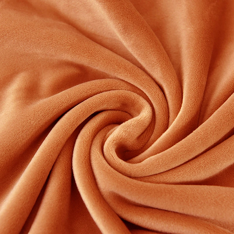 

Single seat Solid Color Sofa Seat Cushion Cover Polar Fleece Stretch Sofa Covers for Living Room Chair Cover