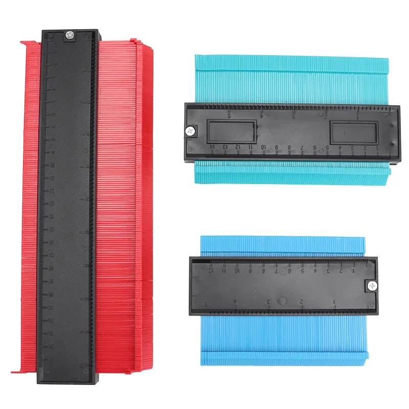 Шкала контура для ламината пластиковый измерительный прибор линейка с