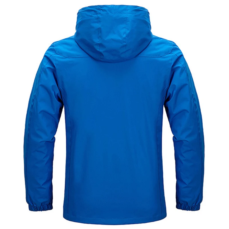 Ветровка мужская с капюшоном модная повседневная куртка тонкая верхняя одежда