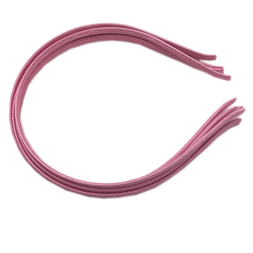 50 шт. оптовая продажа 20 ярких цветов тканевая обтянутая металлическая повязка на