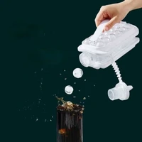 ice tray making box portable ice box frozen ice artifact mold popsicle mould multifunctional ice maker ice cube mold kitchen