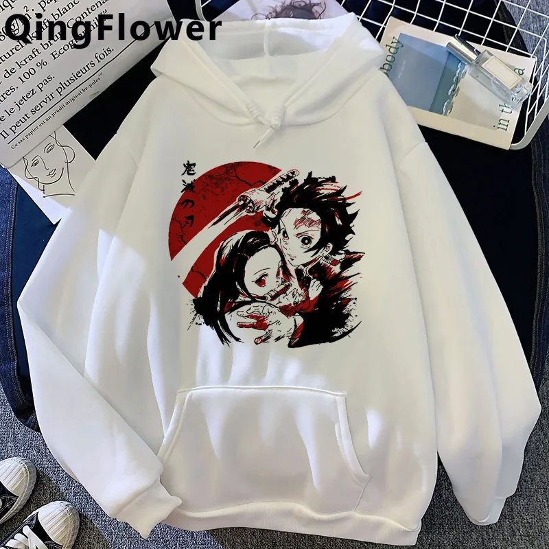 

Kimetsu No Yaiba Demon Slayer hoodies men anime Korea printed men clothing pullover streetwear 2021
