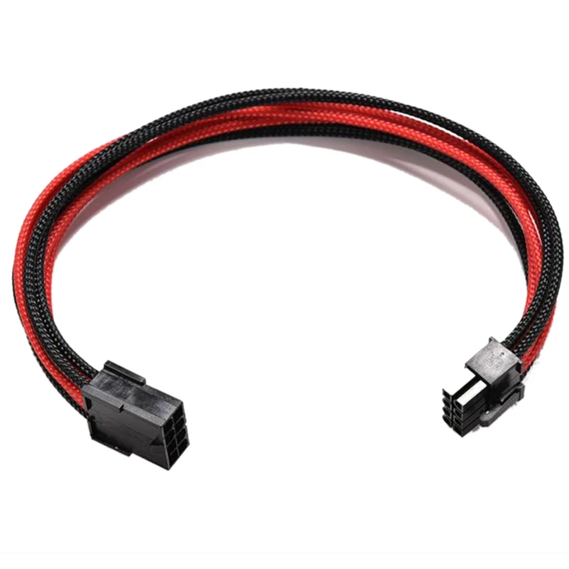 

8Pin to 4+4Pin PC Module Power Extension Cable CPU 8Pin Power Adapter Extension Cables 18AWG Line 30cm