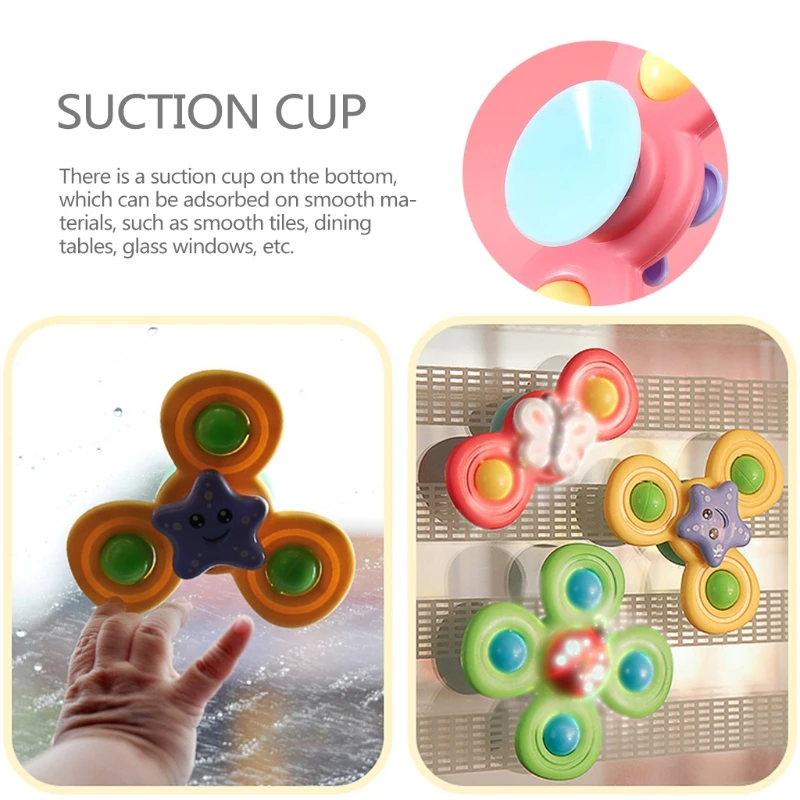 

Rotating Flower Sucker Makes Sound Baby's Fun Dining Table And Chair Insect Suck 87HD