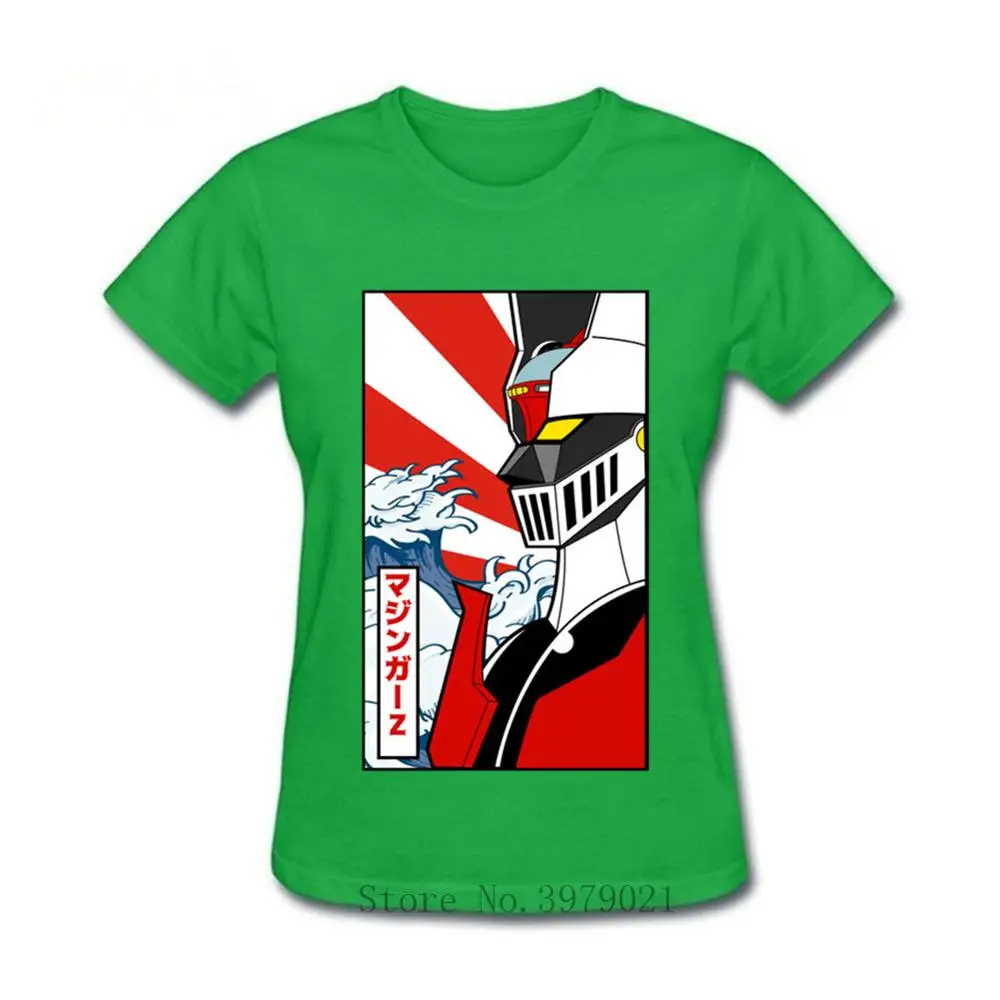 Футболка Mazinger Z с аниме женская футболка женские топы для девочек одежда