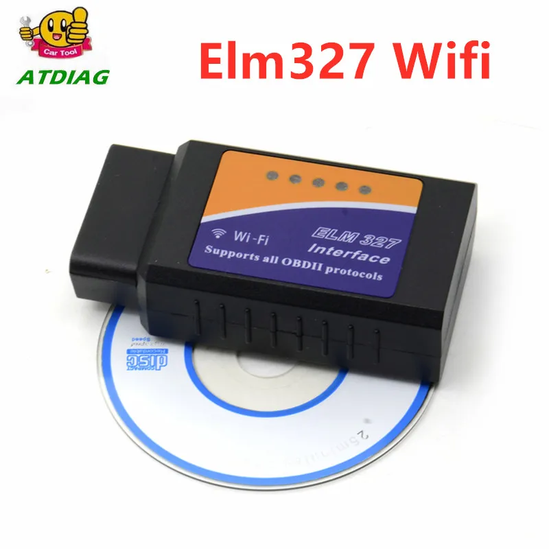 

ELM 327 OBD2 Scanner ELM327 Wifi OBDII Auto Diagnostic Scanner iOS For Car ELM-327 Code Reader OBD 2 Diagnostic Tools