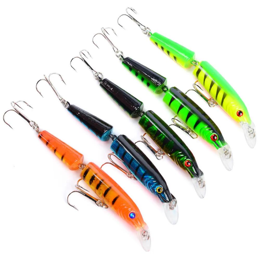 

10.5cm 9.2g minnow originality Lure Bait fishing lures super bait Double-Section Fish Bait