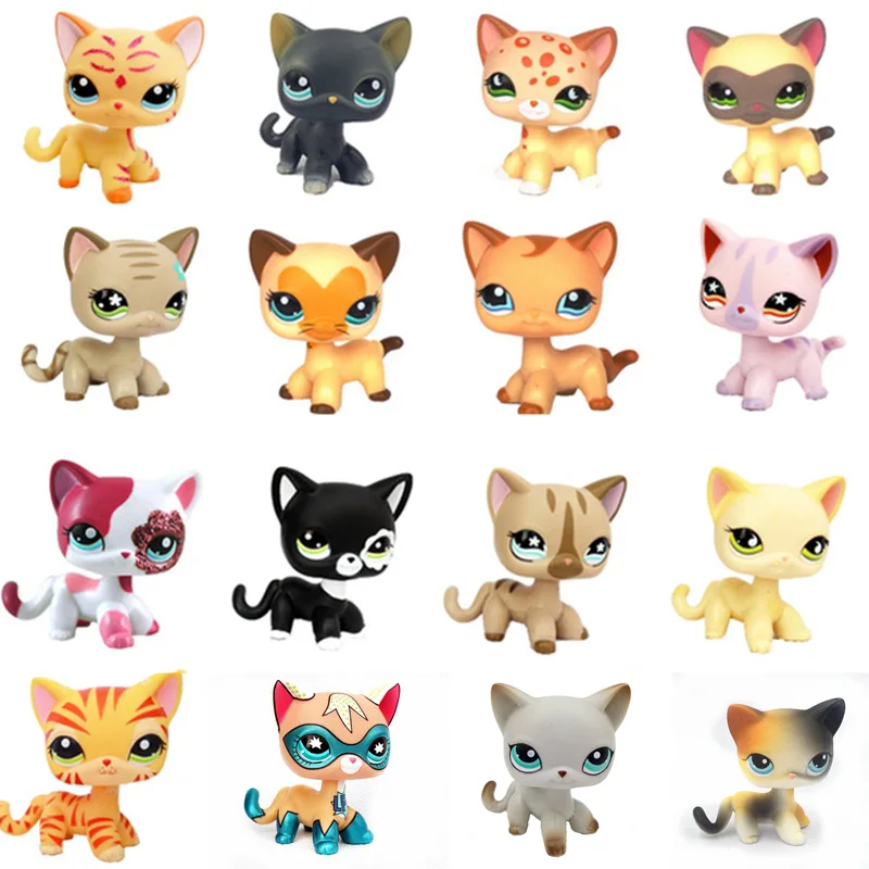 Игрушка для кошек Lps игрушки стоят колли Такса коккер-спаниель датский дог редкий