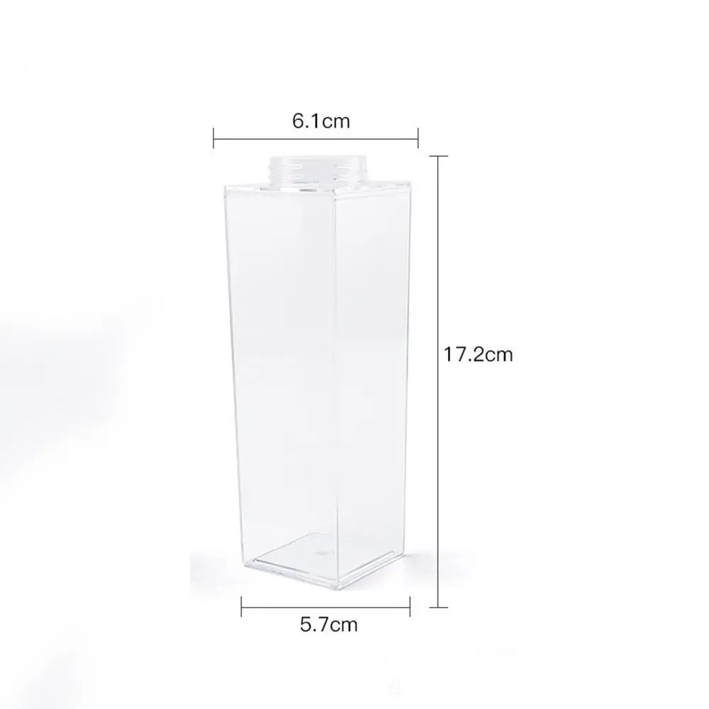 

Спортивная чашка, уличная чашка, портативная Рождественская чашка для питья, чашка для молока, бутылка для воды квадратной формы