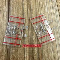 new domestic sewing machine parts presser foot border guide foot 605 to fit janome brother silver new singer sewing machine feet