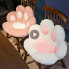 Подушка в виде лапы Kawaii, подушка в виде животного, мягкая подушка в виде кошачьей лапы, плюшевая подушка для дивана, комнатного пола, домашнего стула, Декор, подарок для детей