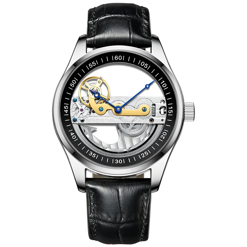 

Binkada 2021New pattern Designer LuxuryMechanical Wristwatch Superior Quality Stainless Steel GMT Top Brand Men Watches Reloj