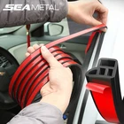 Резиновая уплотнительная лента для автомобильной двери, двухслойная уплотнительная Автомобильная наклейка, L-образный герметичная лента Protector, шумоизоляция принадлежности для ухода за автомобилем