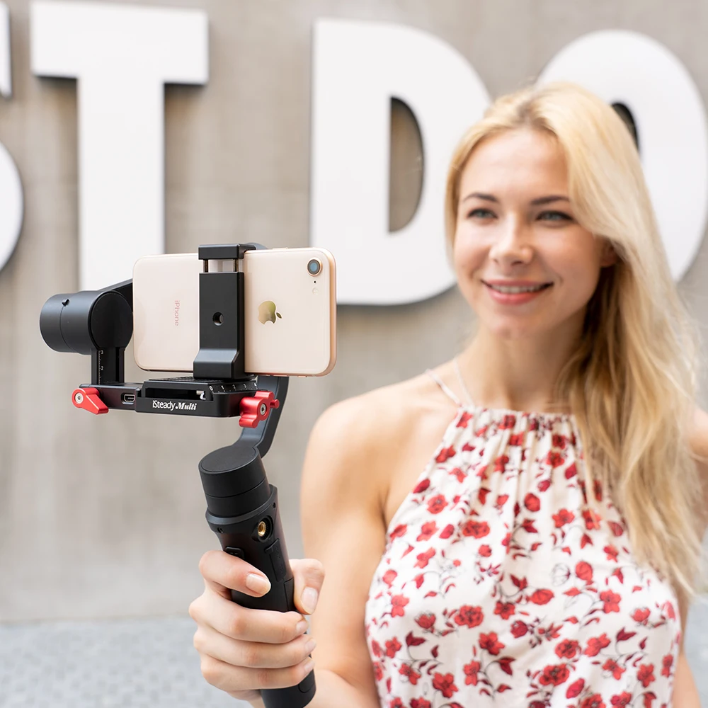 Hohem iSteady мульти 3-осевой ручной шарнирный стабилизатор для камеры GoPro для sony RX100 цифровая экшн-камера смартфона PK Zhiyun Crane M2