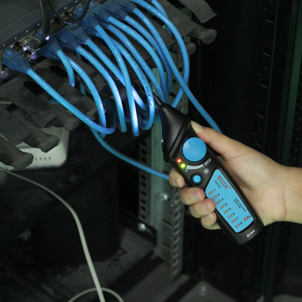 Сетевой кабель трекер FWT81 RJ45 RJ11 Lan Ethernet телефон провода тестер Finder Телеком