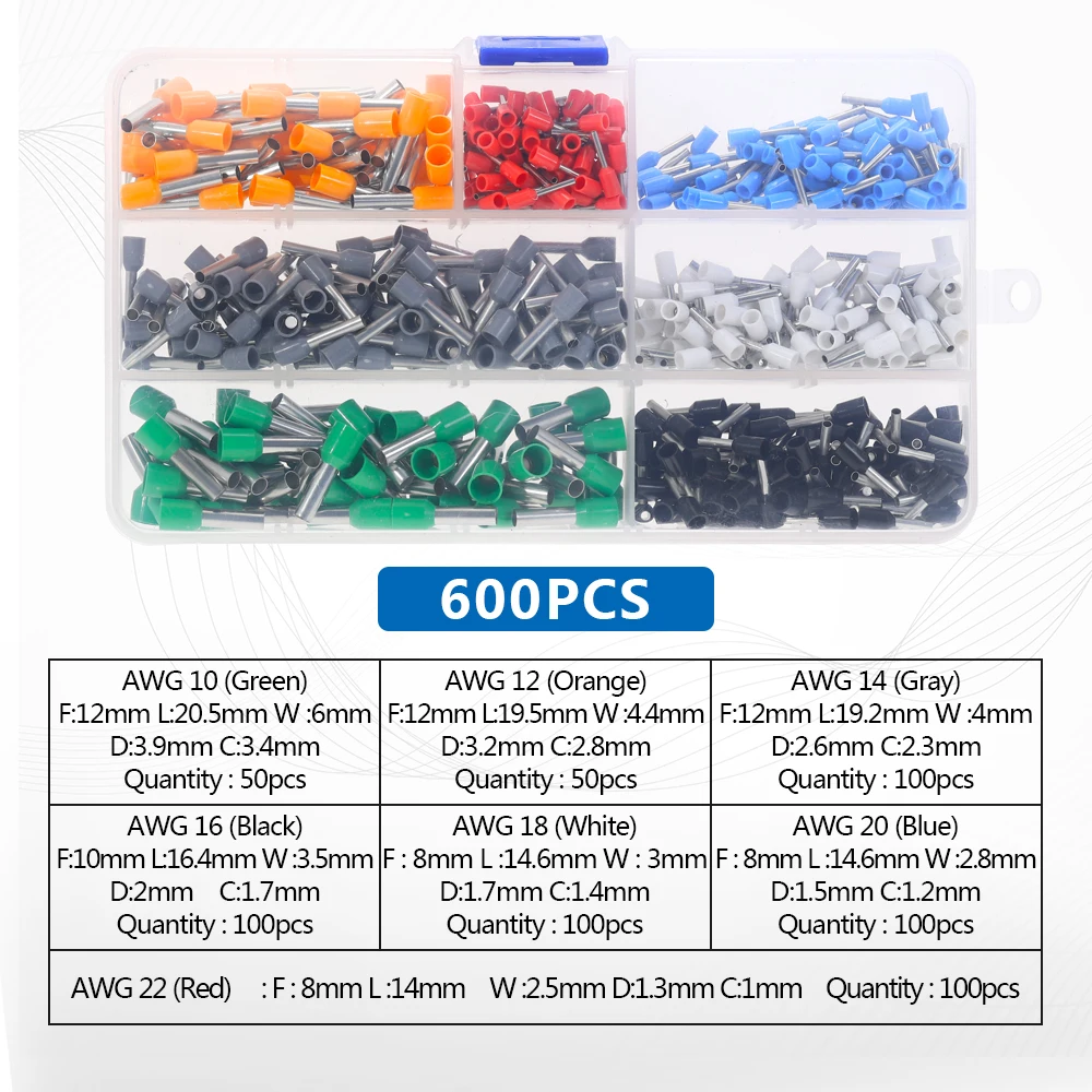 HSC8 6 6A инструмент клемма комбинация Бесплатная подходящая коробка Минимальный