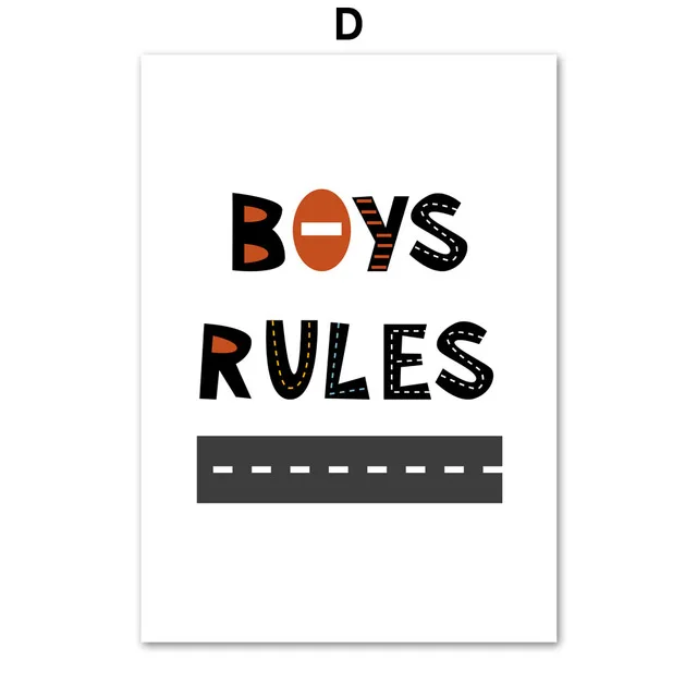 

Cartoon Nordic Posters And Prints Wall Art Canvas Painting Kids City Car Driver Club Wall Pictures For Kids Room Wall Decor