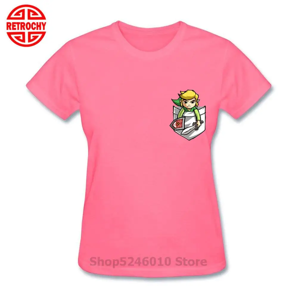 Легенда о Зельде 3D футболки забавные игровые топы для карманного дизайна ссылка