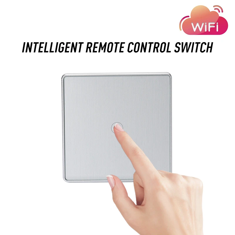 

Tuya/Smart Life сенсорный выключатель 86 Тип 1 банда WiFi умный настенный светильник с поддержкой Alexa Google Home Хрустальная панель из закаленного стекла