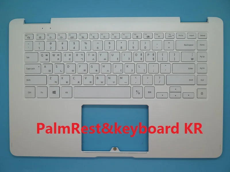 

Laptop PalmRest&keyboard For Samsung NP950SBE NP951SBE 950SBE 951SBE Korea KR BA61-03799A BA98-01683B Upper Case Cover White New