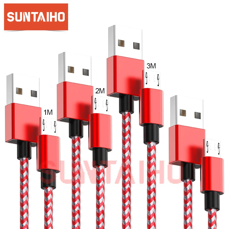 Микро USB кабель для быстрой зарядки Xiaomi Redmi Note 5 Pro Android мобильный телефон передачи