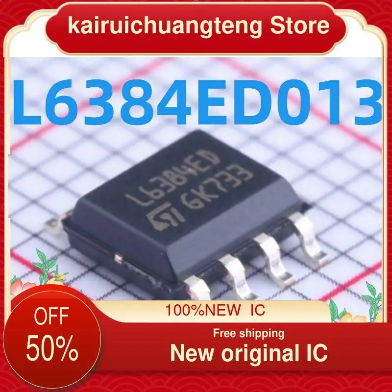 

(1 шт.) L6384ED013TR L6384ED SOP-8 новый оригинальный IC