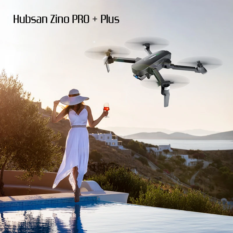 Hubsan Zino PRO + плюс GPS 5G бароскоп с кабелем 8 км видом от первого лица разрешением 4K 30fps