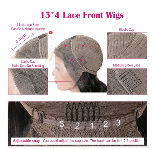 Парики из человеческих волос на сетке спереди с челкой парик прямых