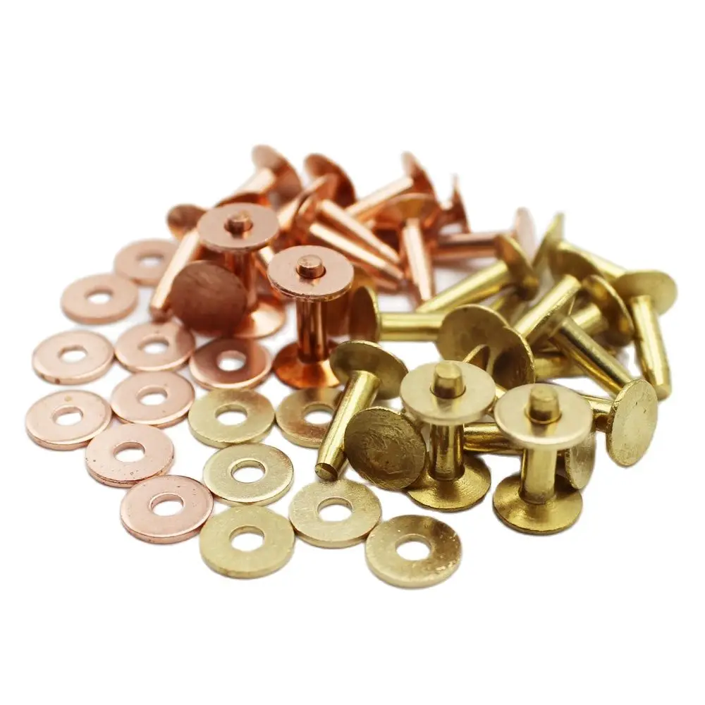 

Твердая латунь/медь заклепки и заусенцы/вахры для кожи