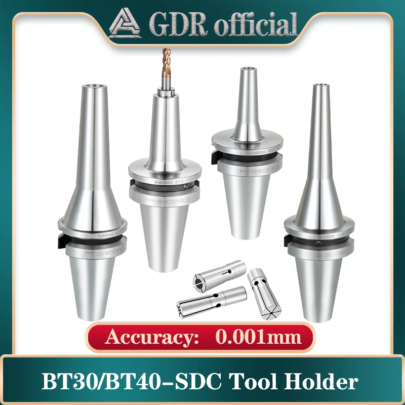 

High precision and high speed BT30 BT40 dc knife shank dc6 dc8 dc12 60L spindle dc chuck tool holder for CNC machining center