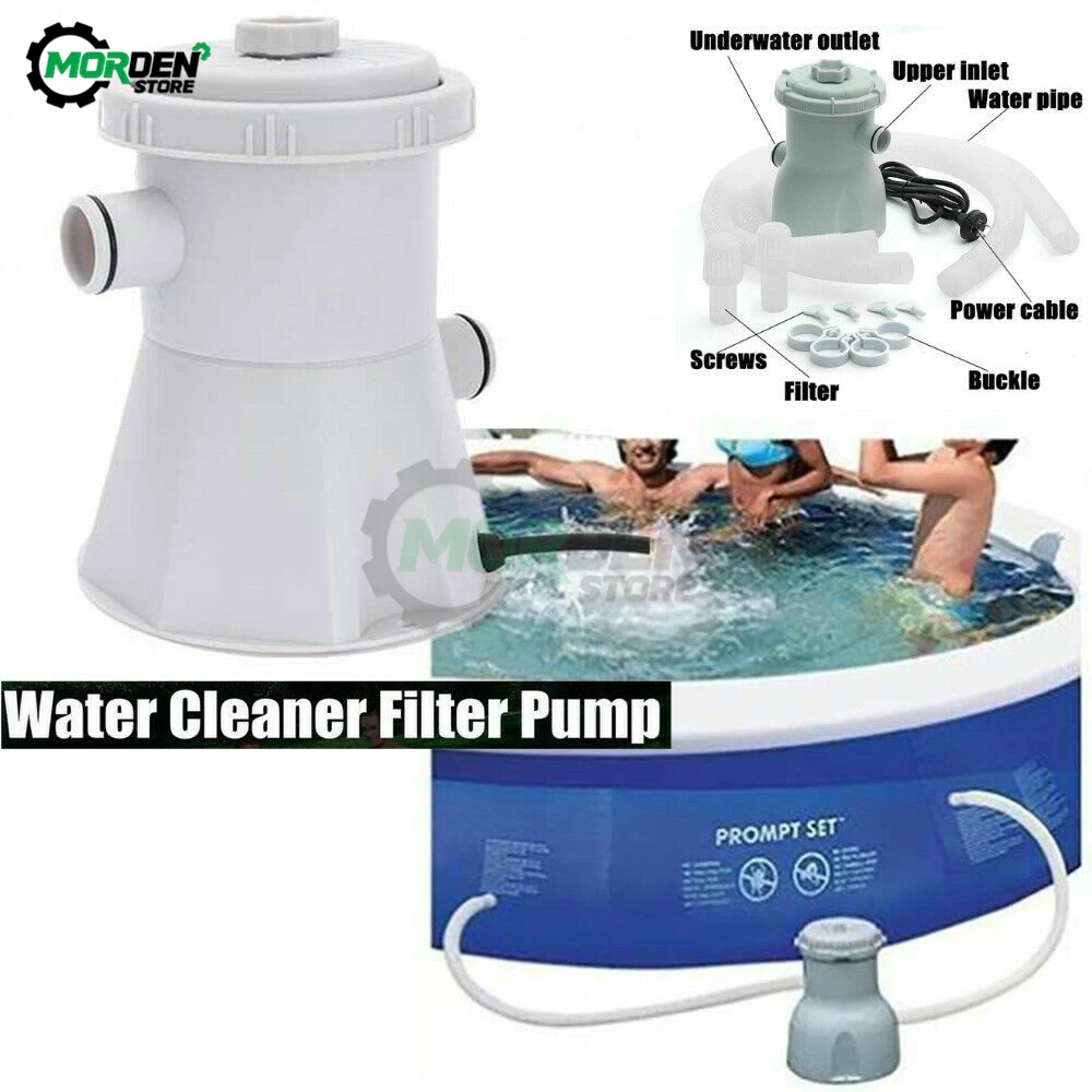 

EU 220V Electric Filter Pump Swimming Pool Filter Pump Water Clean Clear Dirty Pool Pond Pumps Filter/Swim Pool Water Cleaner