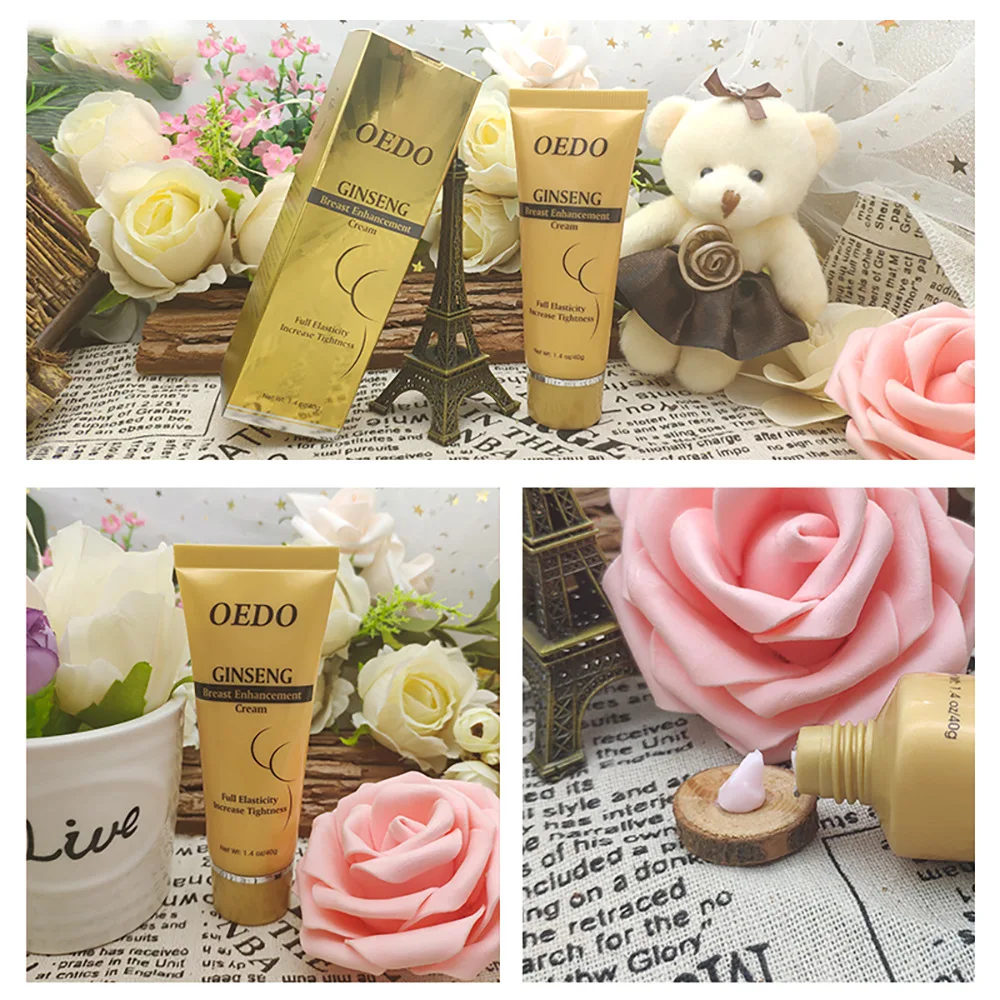 Крем для быстрого и увеличения груди с женьшенем эффективный крем полной