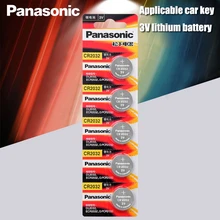 Panasonic Оригинал 5 шт./лот cr 2032 аккумуляторы таблеточного типа 3V