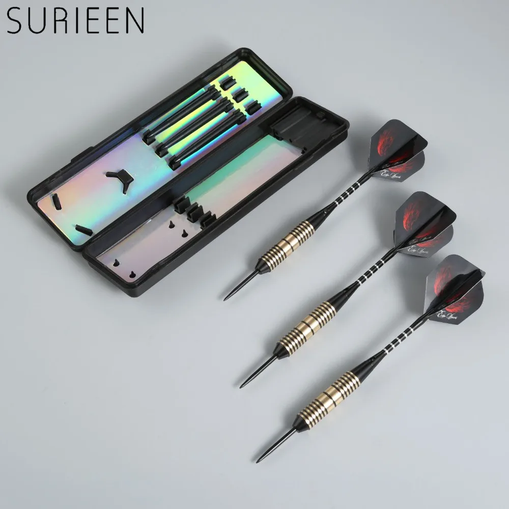 Комплект из 3 предметов 26 г Сталь дротики с игольчатым наконечником жесткий точка