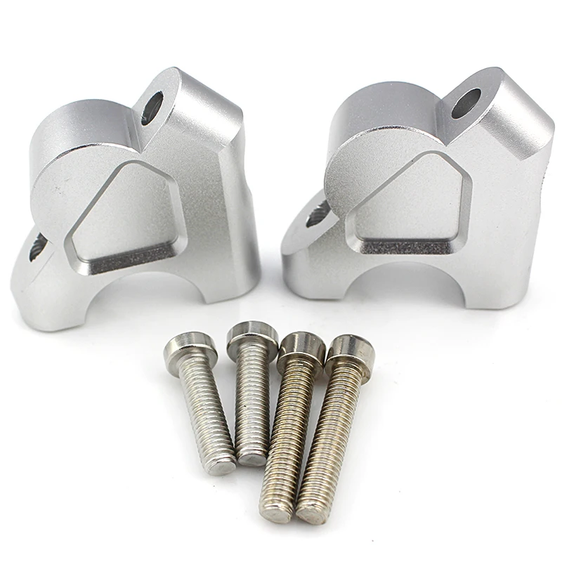 

CNC Aluminum 32mm Handlebar Raiser Riser Up Backs Moves Bracket Kit For 2013-2019 BMW R1200GS LC Adventure ADV R1250GS S1000XR