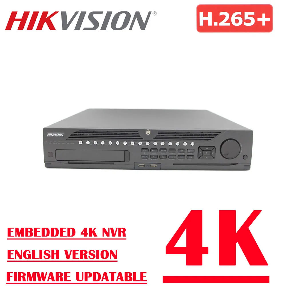 

Hikvision DS-9632NI-I8/DS-9664NI-I8/DS-9616NI-I8 16/32/64CH 4K 8SATA NVR IP CCTV сетевой видеорегистратор