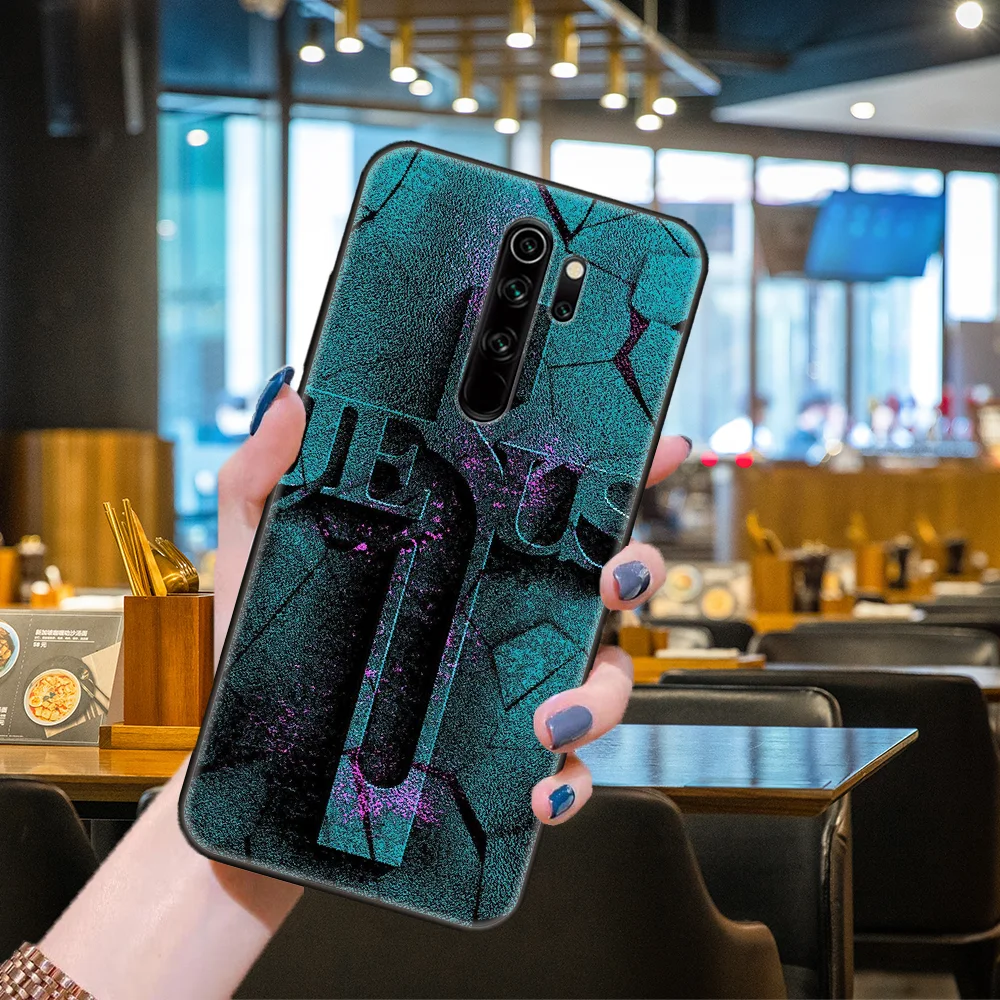 Чехол для телефона Xiaomi Redmi 6 7 8 9 A Pro Note 10 5G 8T 9S 5 черный чехол Etui Модный с