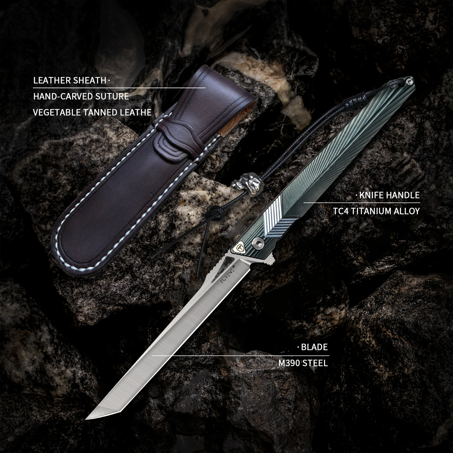 Складной нож M390/14C28N Сталь G10 ручка из титанового сплава легкий карманный с
