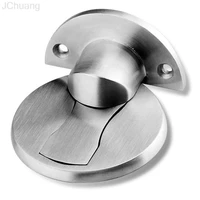 stainless steel suction household strong magnetic anti collision door suction bedroom mute free punch door suction