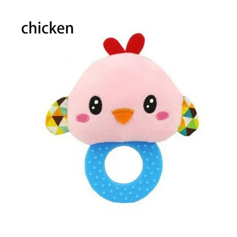 

Baby Kids Rattle Toys Cartoon Animal Plush Hand Bell Baby Stroller Crib Hanging Rattles Infant Baby Toys Gifts For 0-3Y Children