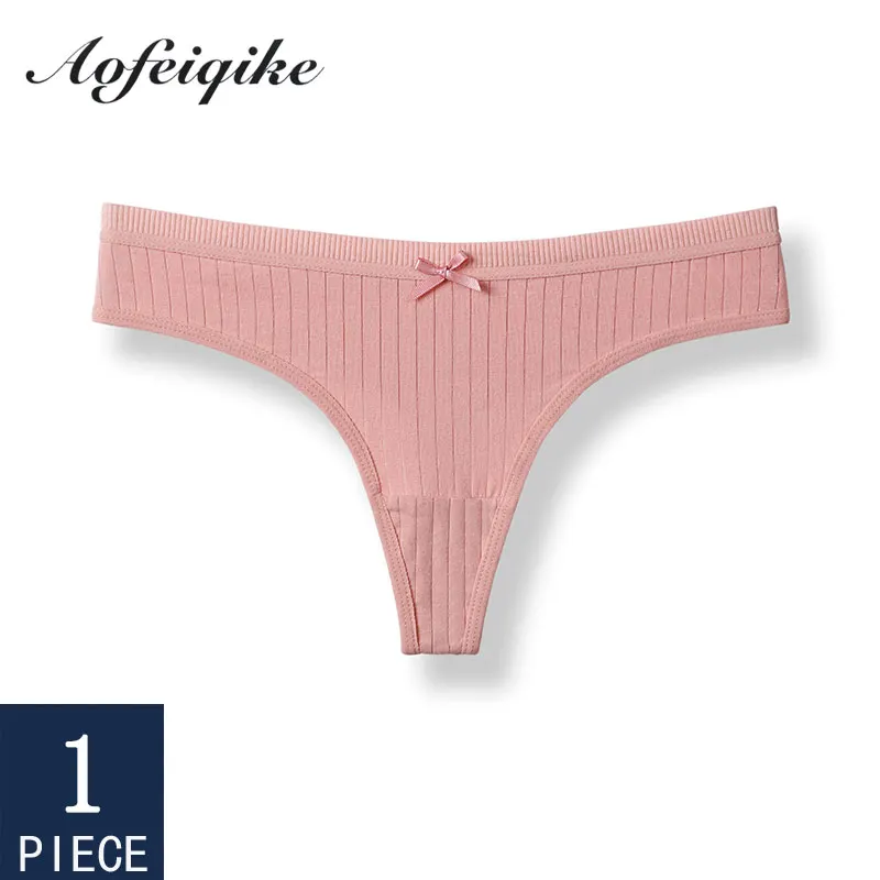 Нижнее белье для женщин хлопковые трусики женские стринги Т-образные спортивные