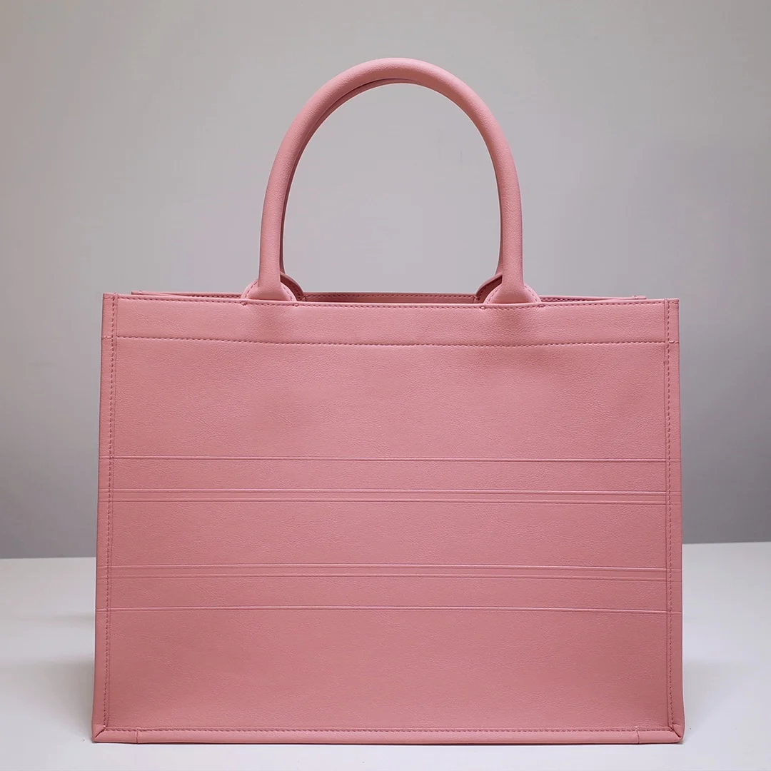 

2020Top Embroidery Book Tote Bags for Women Designer Luxury Handbags Lady's New Fashion Purse High Quality Shopping Bag