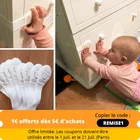 10 шт.лот Блокировка от детей защита от детей блокировка дверей для безопасности детей пластиковый защитный замок